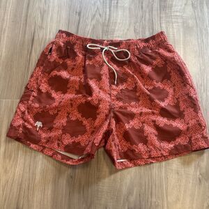 OAS Designed In Sweden Fast Drying Designer Swim Trunks Size Small
